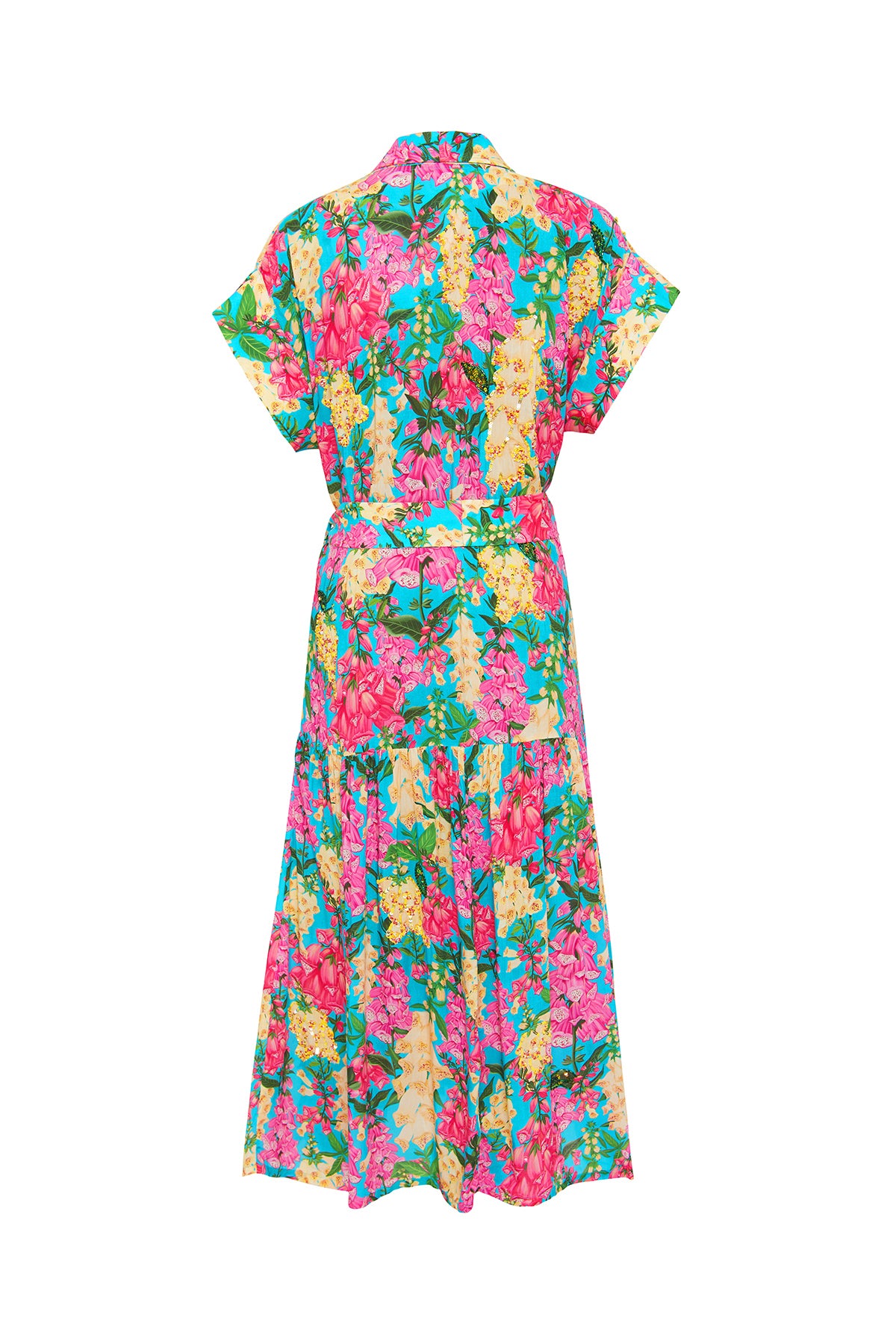 multicolour shirt dress