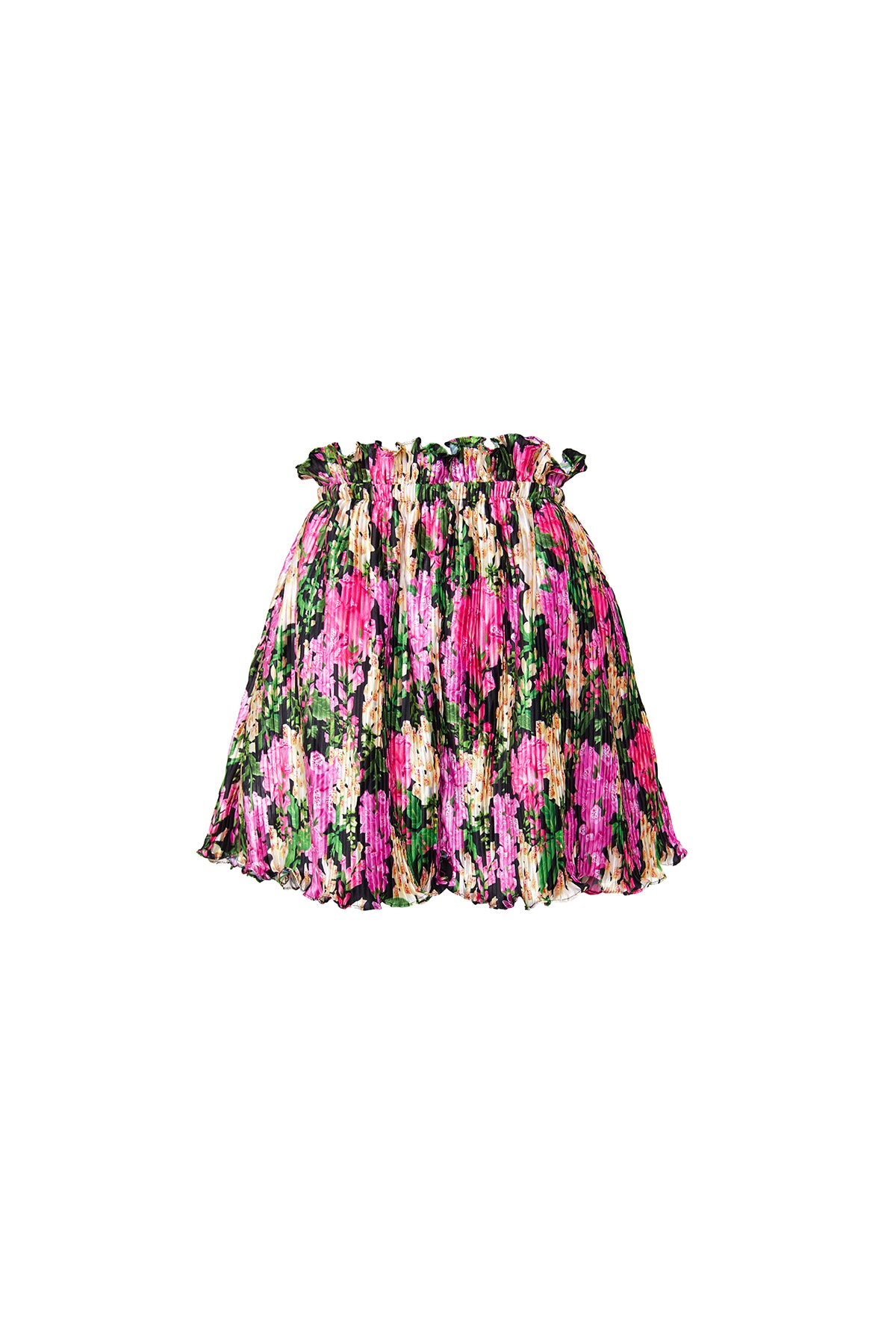black multicolour shorts