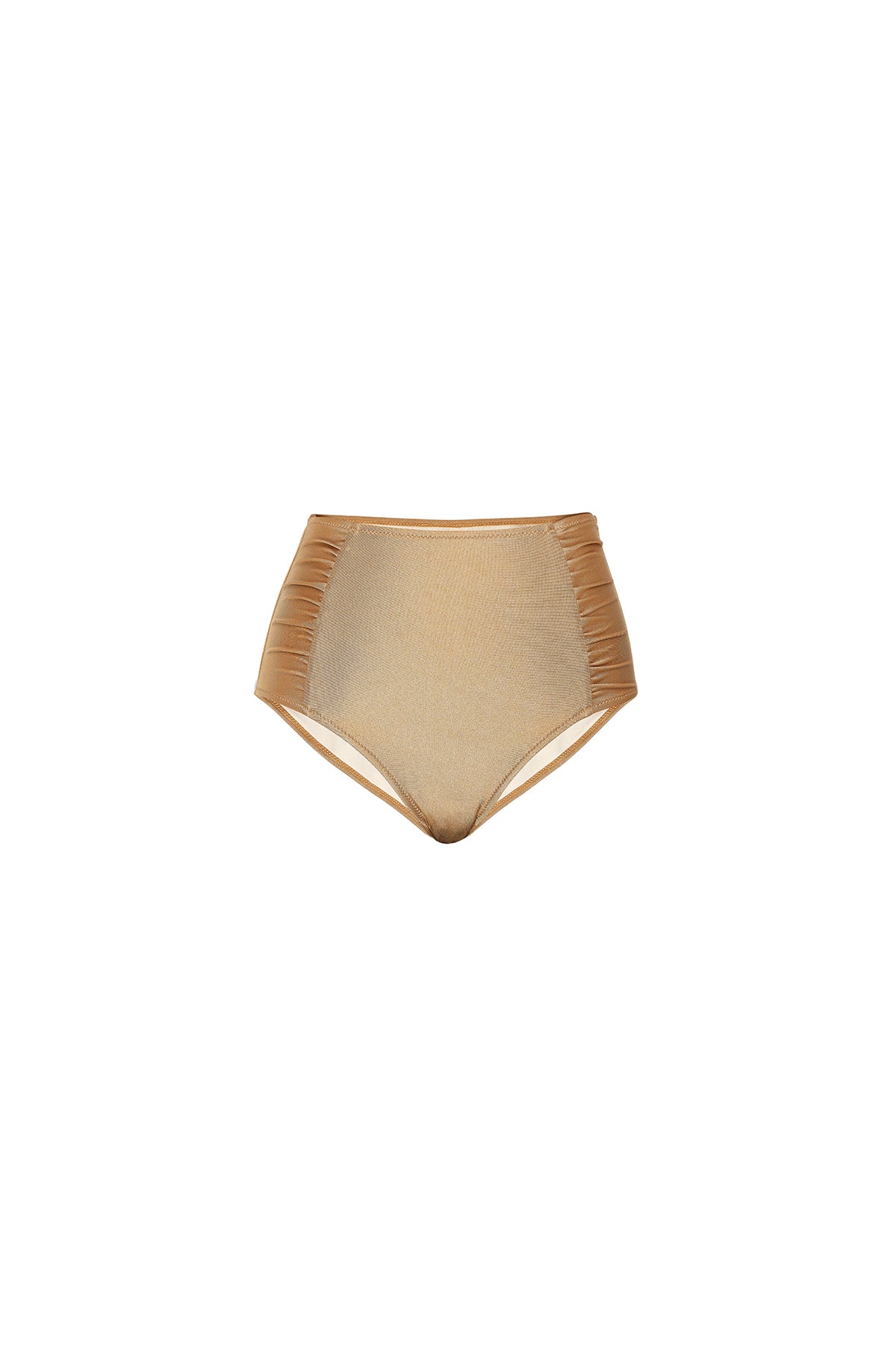gold bikini bottom