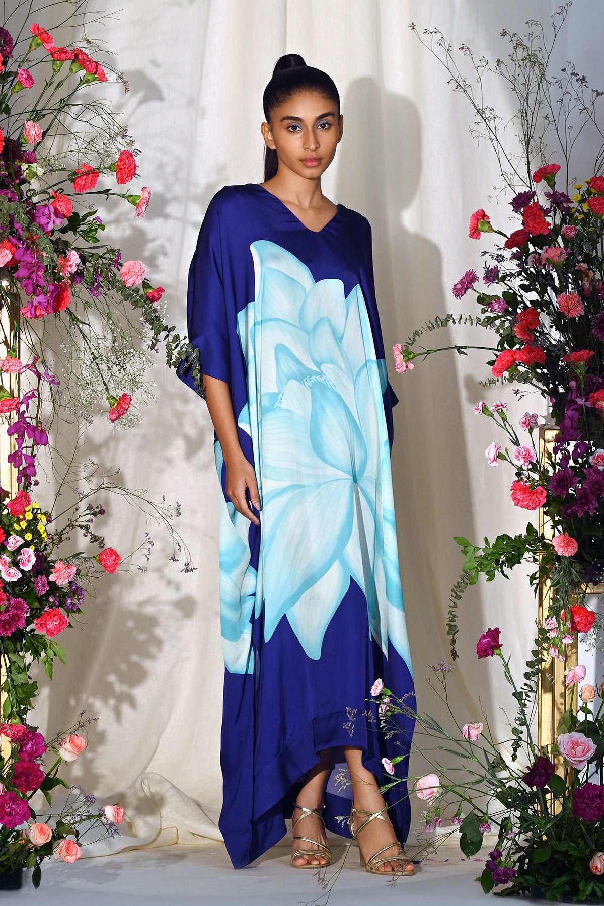 Blue Lotus Kaftan