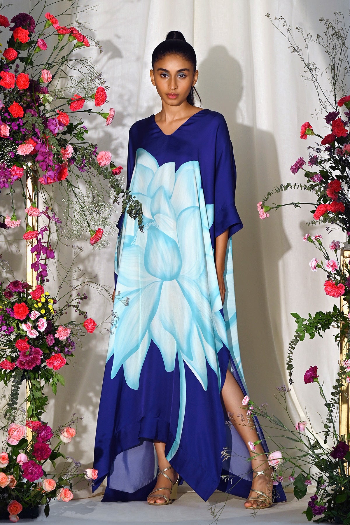 Blue Lotus Kaftan