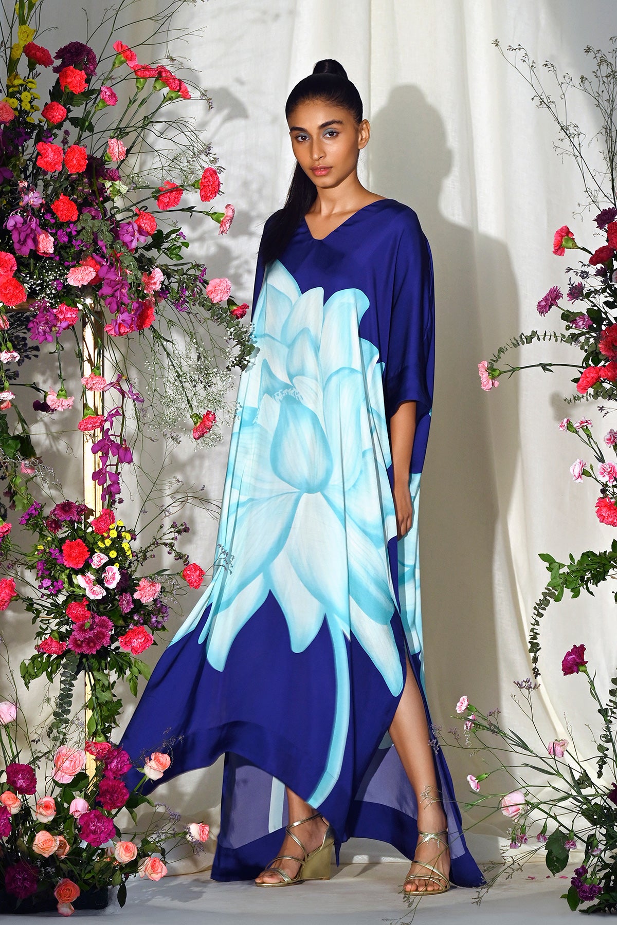 Blue Lotus Kaftan