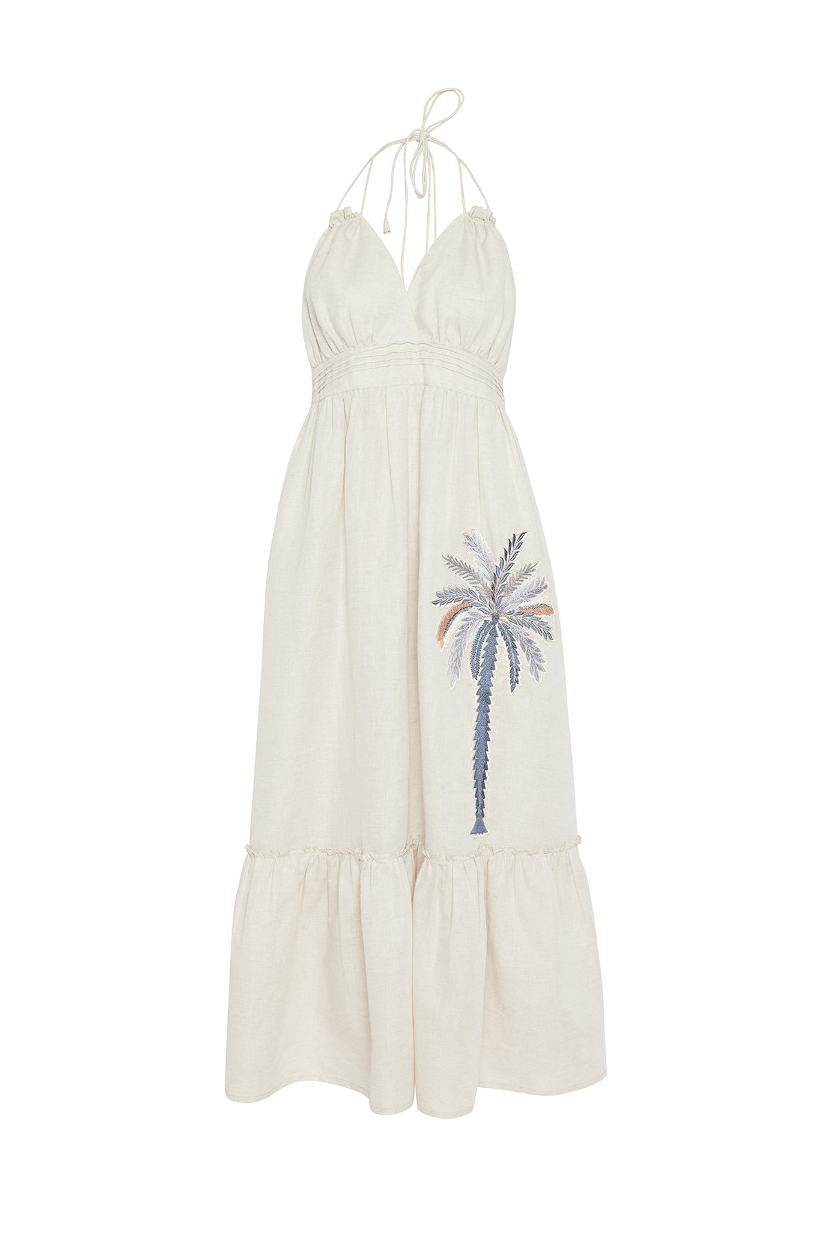 beige dress