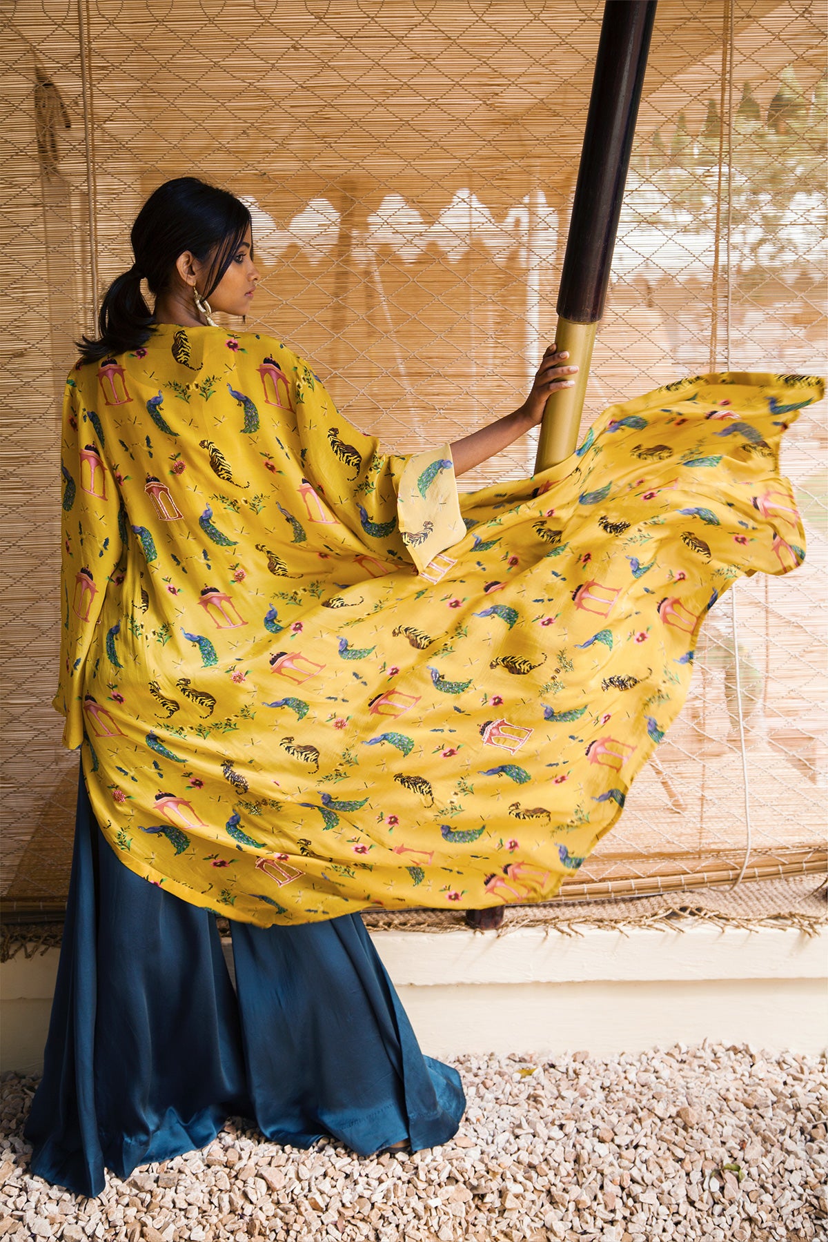 Hand Beaded Boho Luxe Kimono