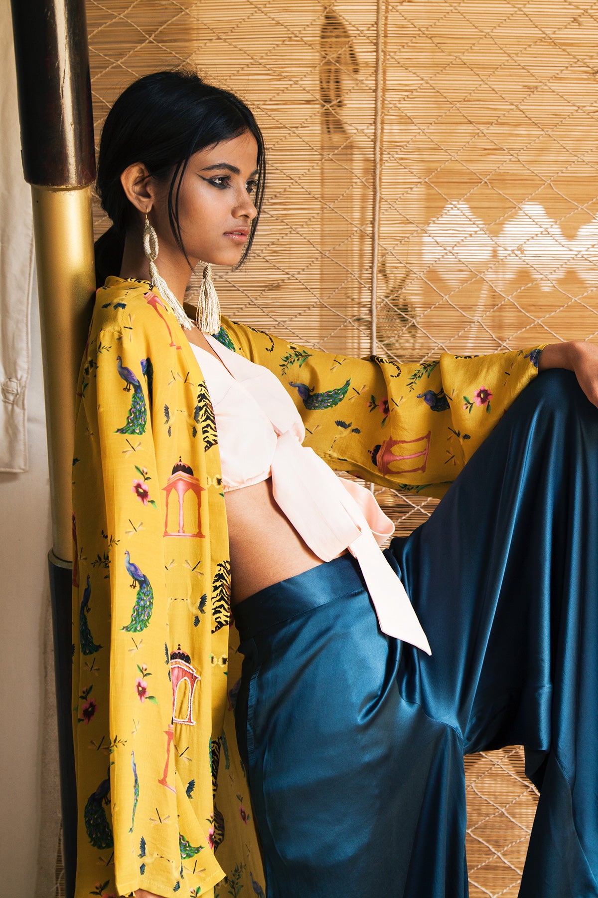 Hand Beaded Boho Luxe Kimono