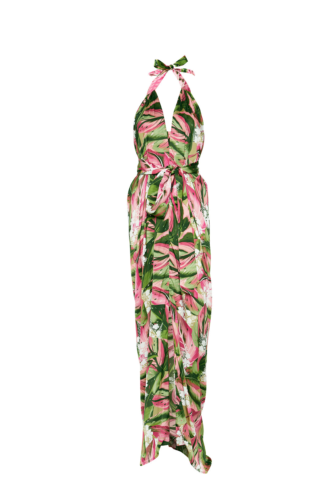 Plunge Neck Maxi