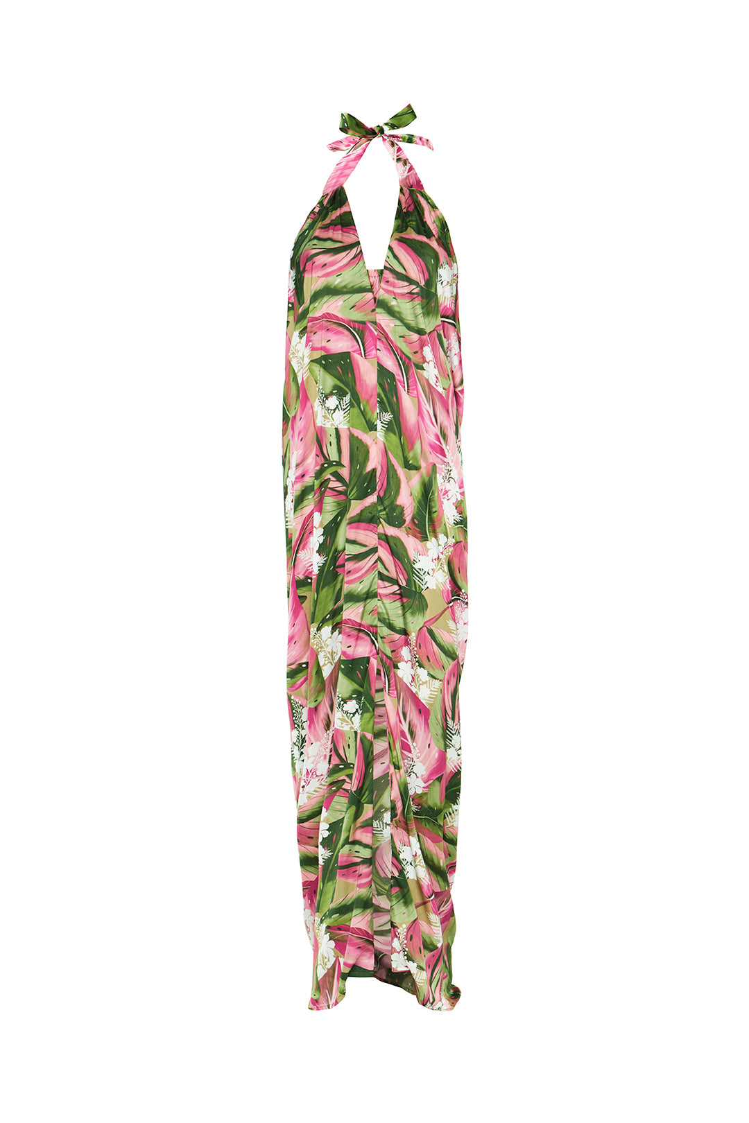 Plunge Neck Maxi