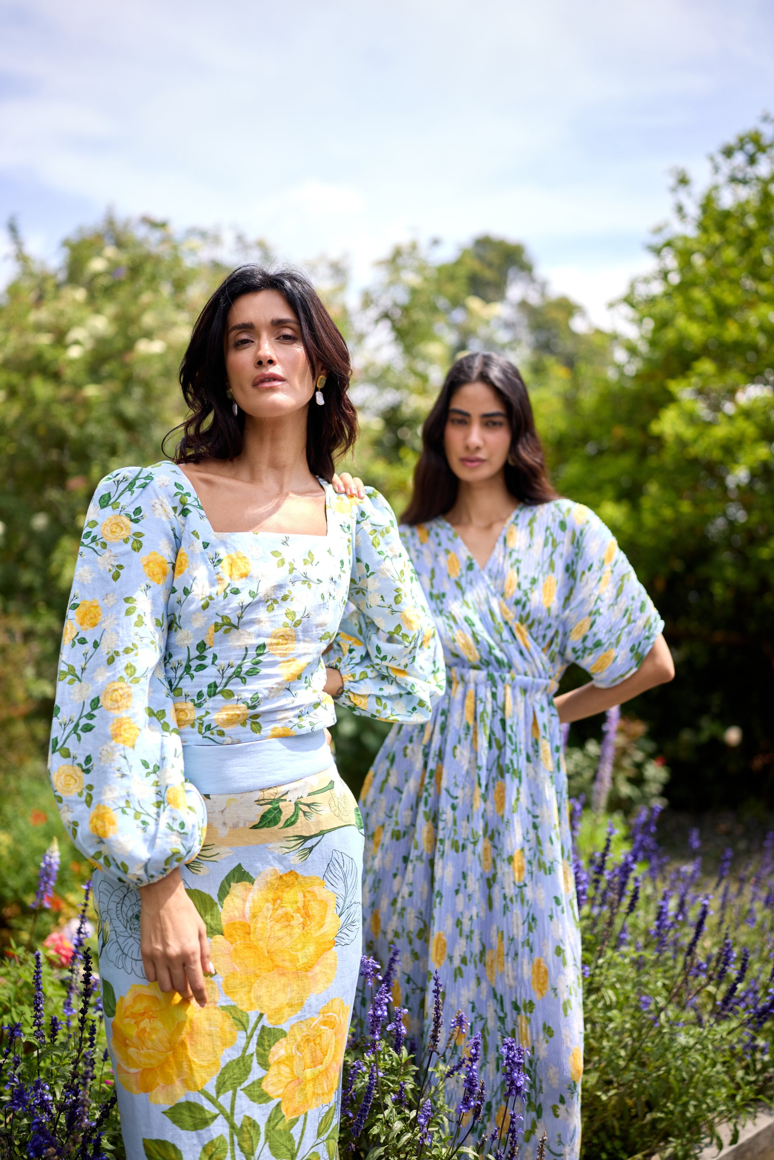 Square Neck Crop Blouse