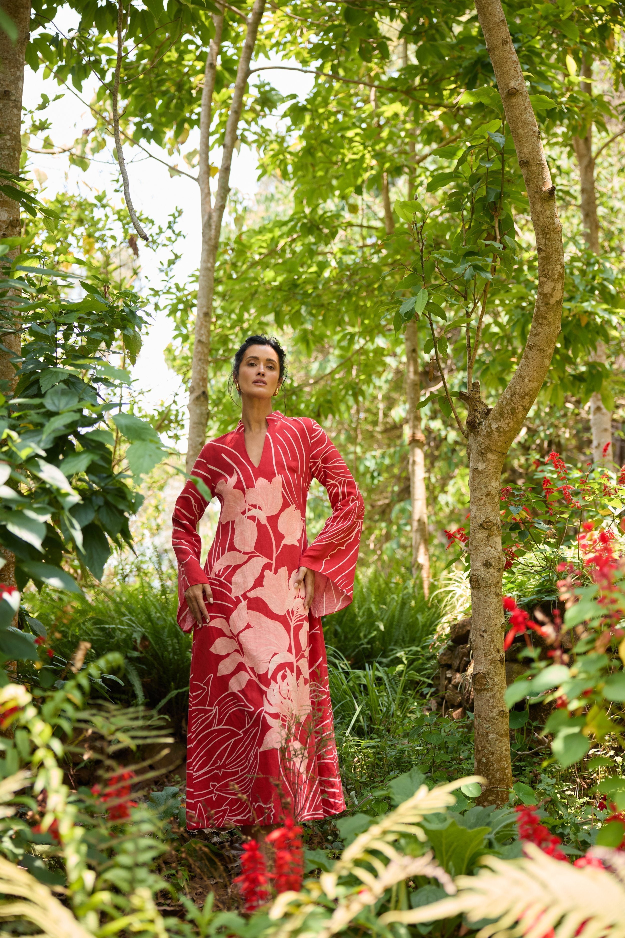 Wild Tulip Tunic Dress