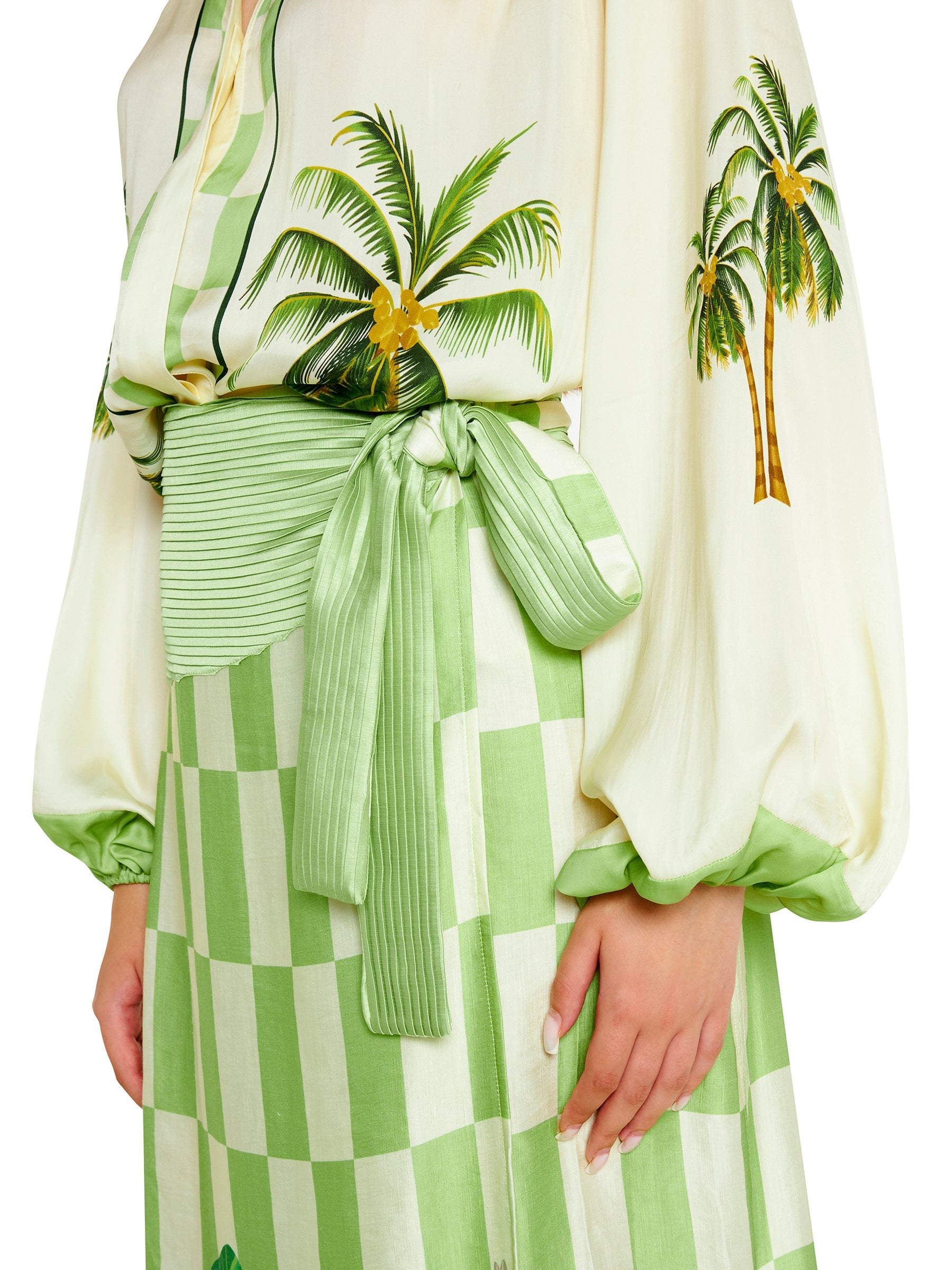 Pushpanjali Wrap Maxi Skirt