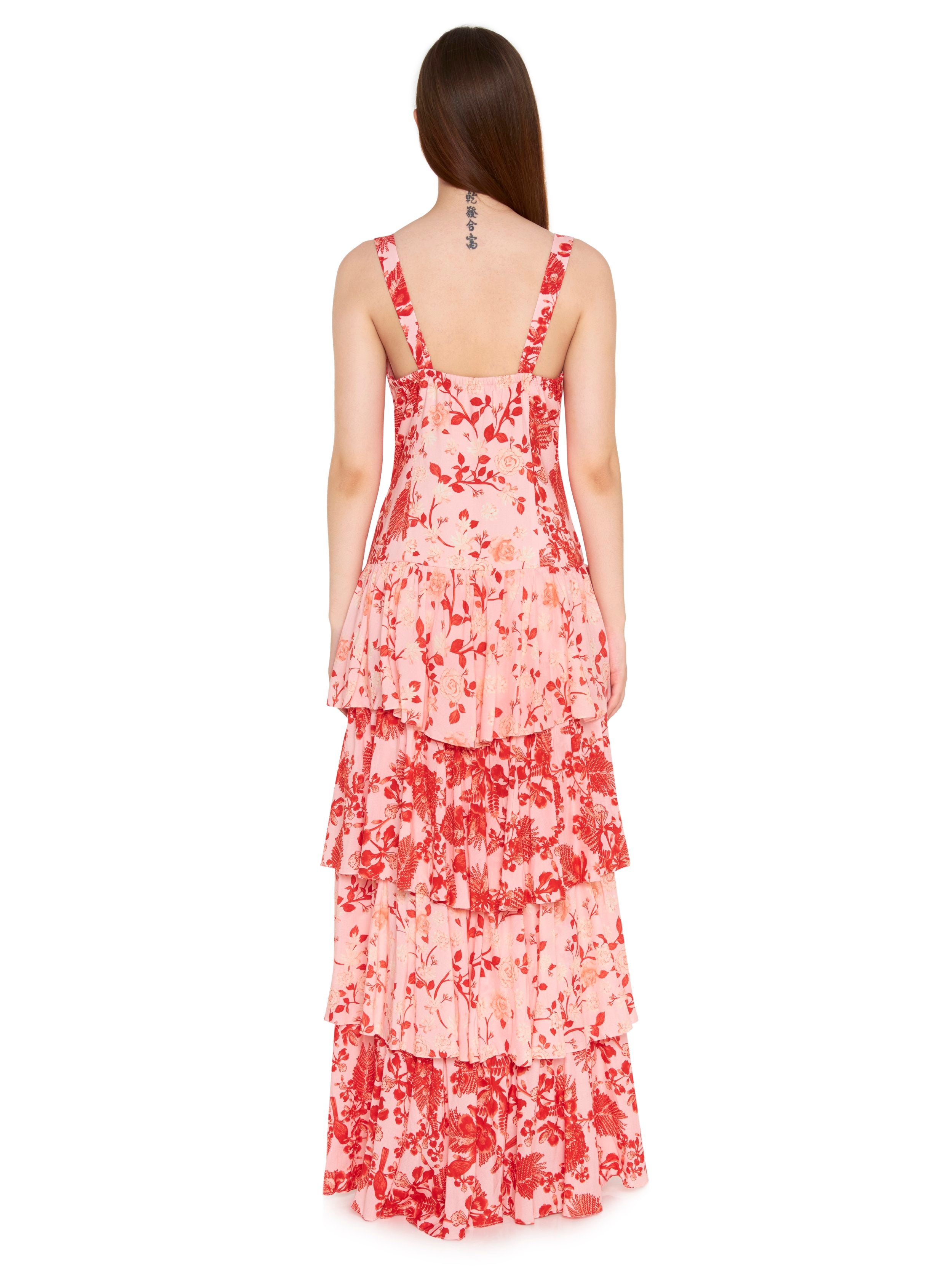 Garden Tiered Maxi Dress