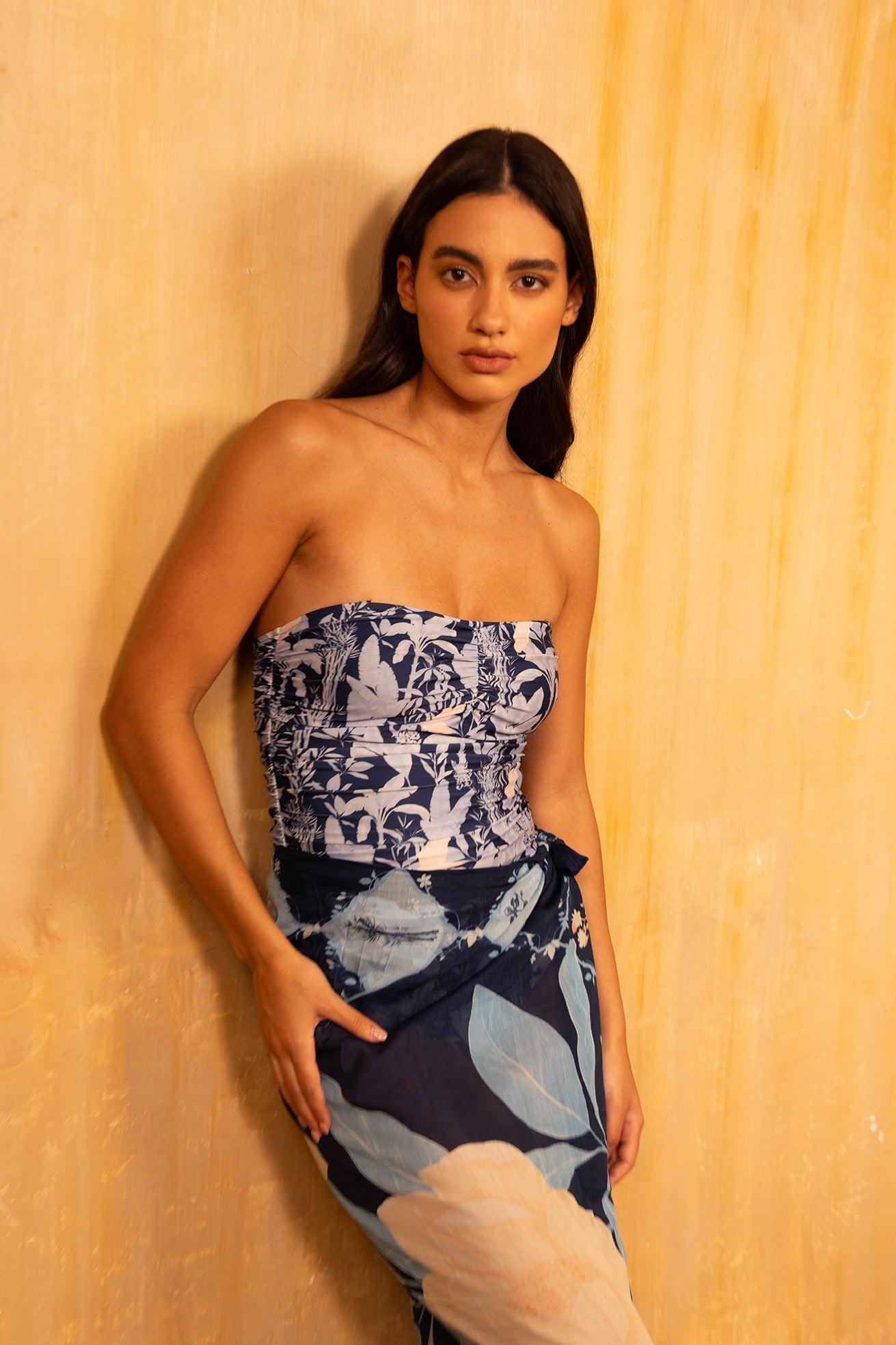 Side Ruched Maillot