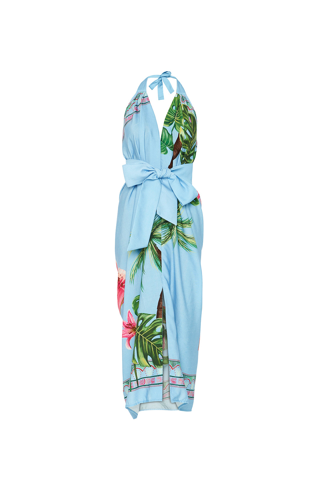 Plunge Neck Dress