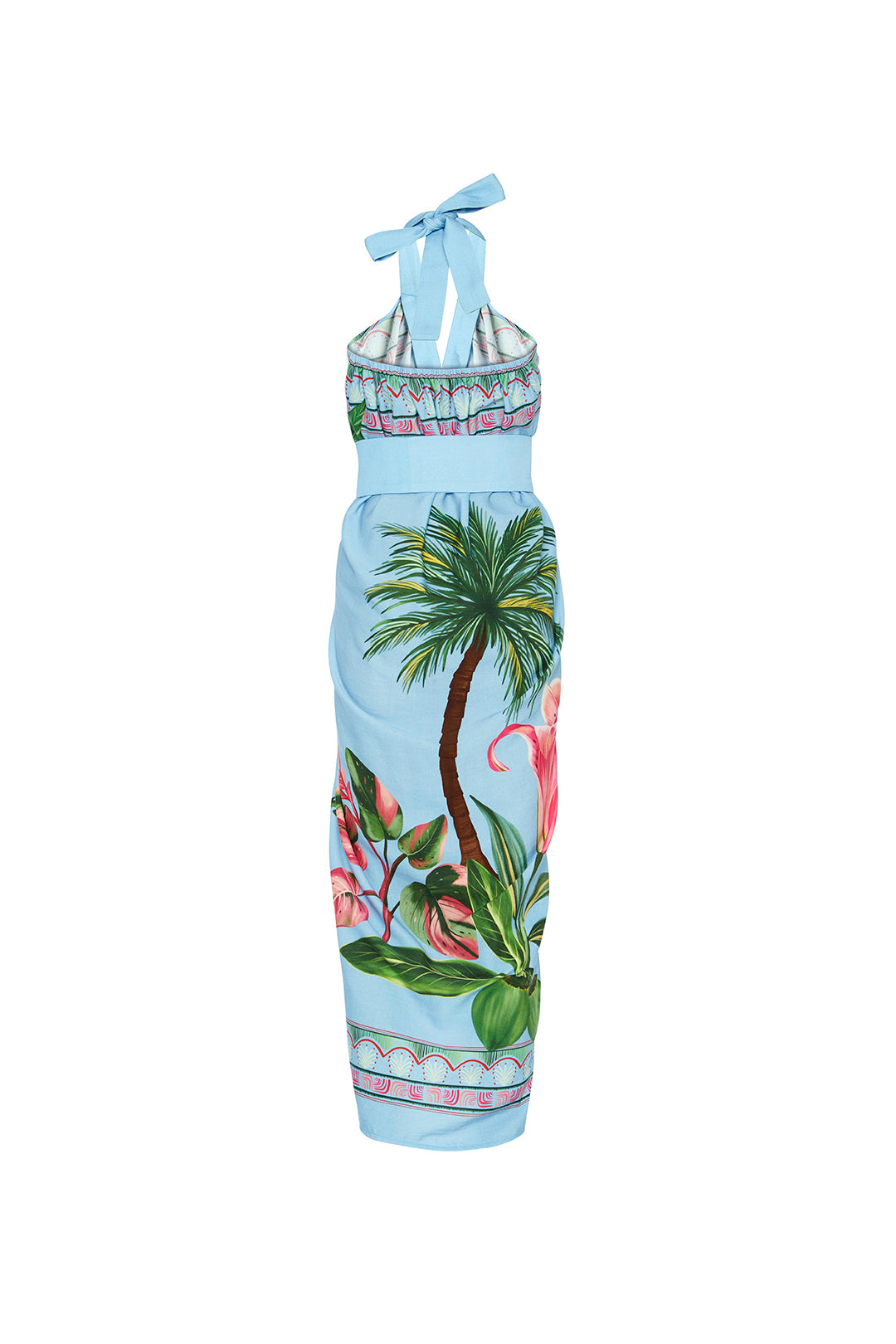 Plunge Neck Dress