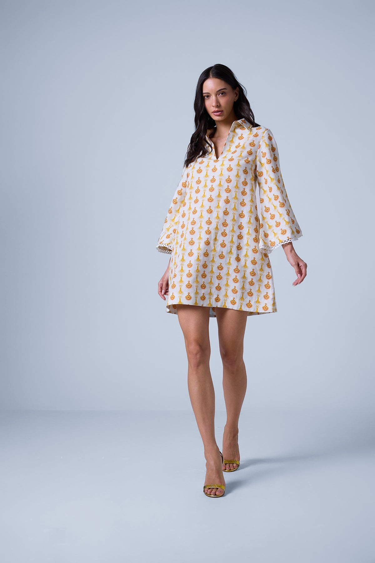 Mini Kaftan Dress