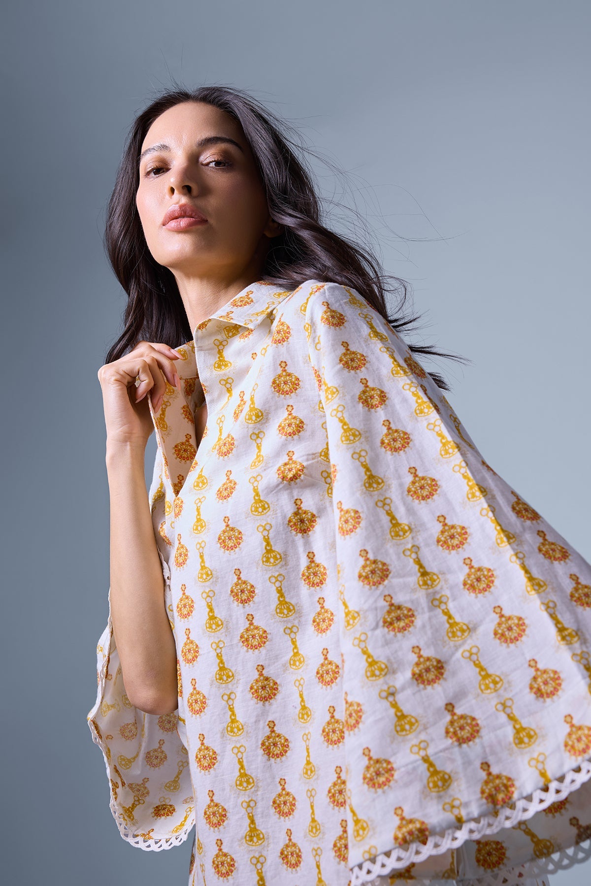 Mini Kaftan Dress