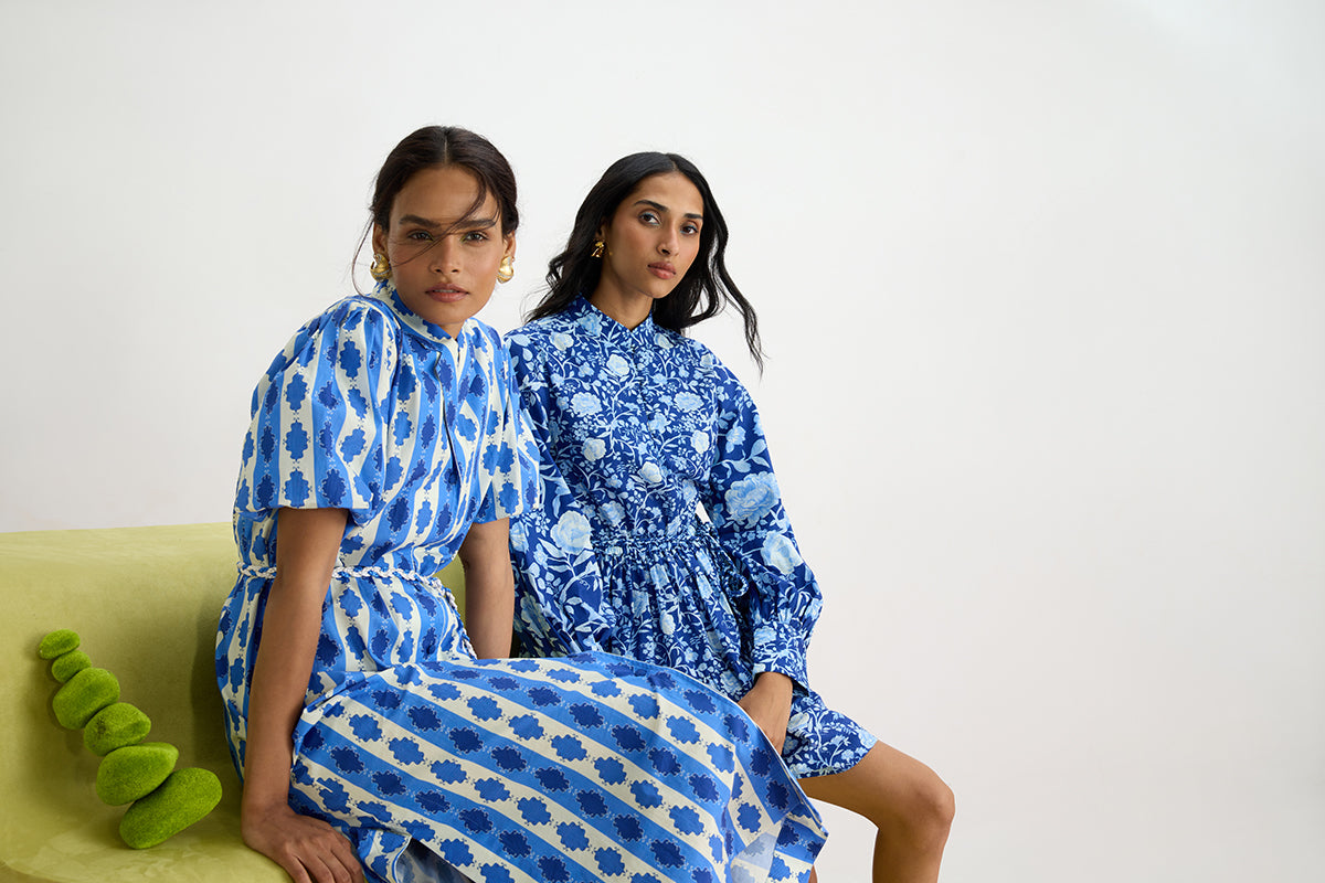 Bishop Sleeve Summer Dress