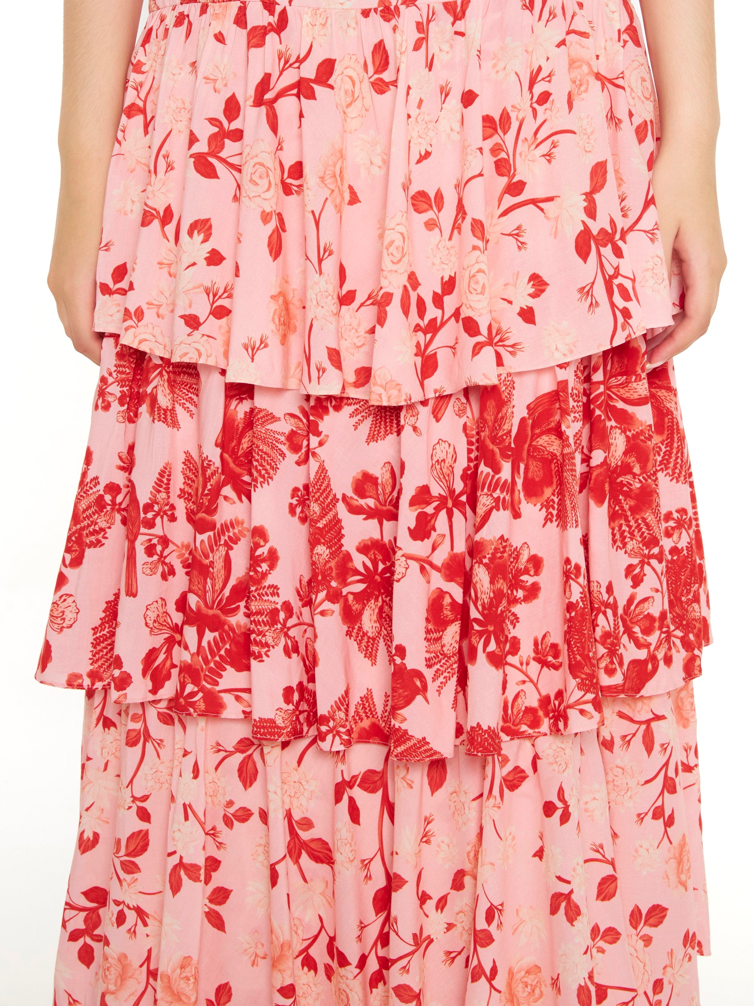 Garden Tiered Maxi Dress