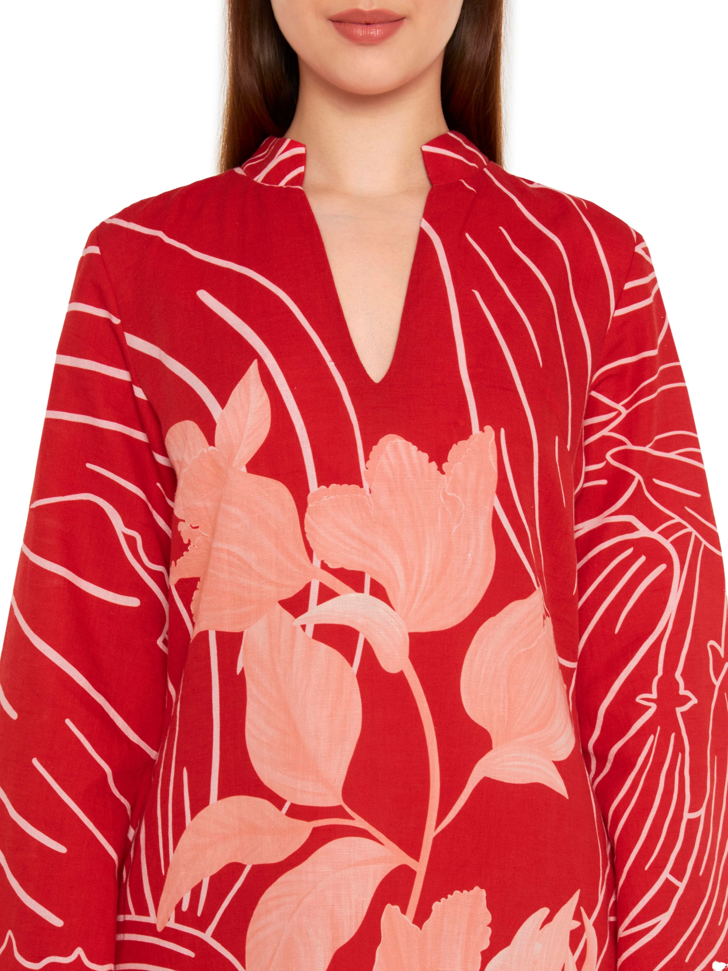 Wild Tulip Tunic Dress