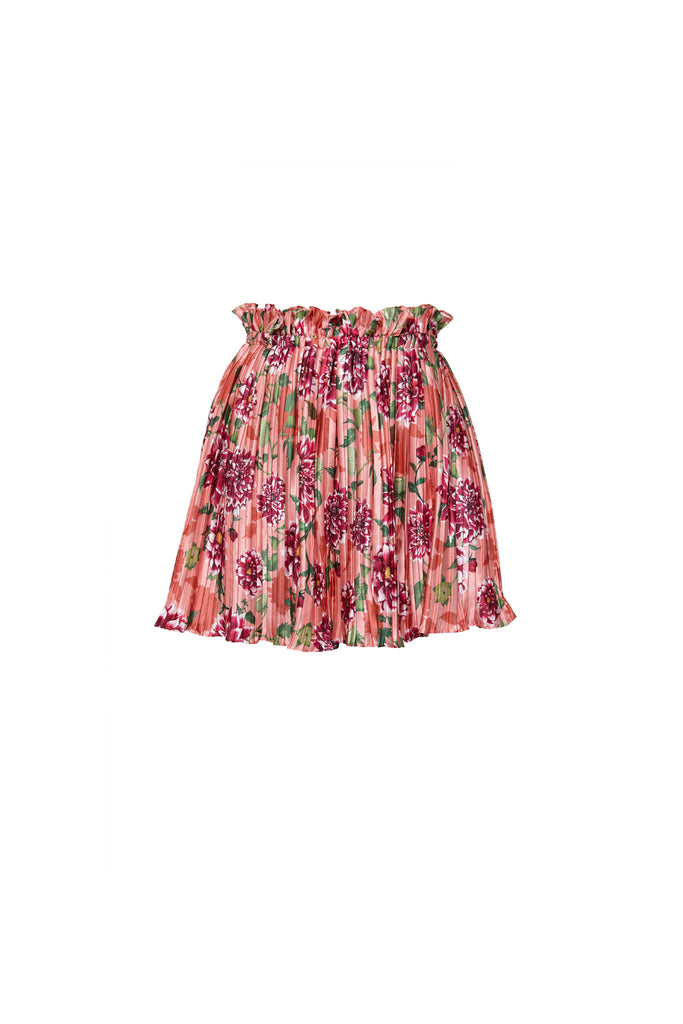 High Waisted Plisse Shorts