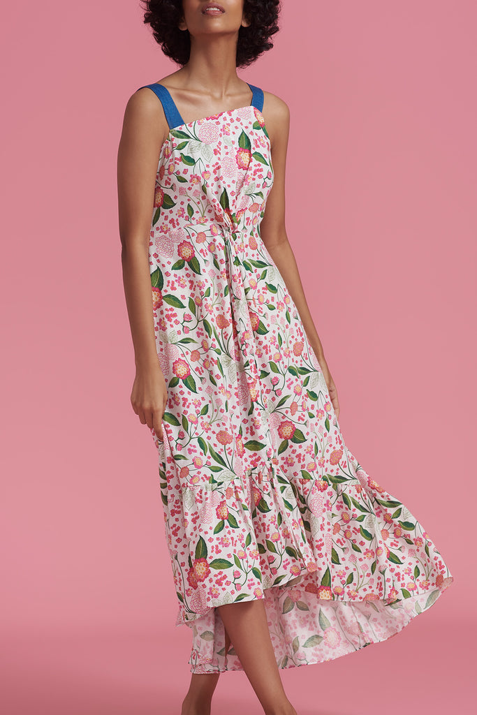 White Lantana Dress