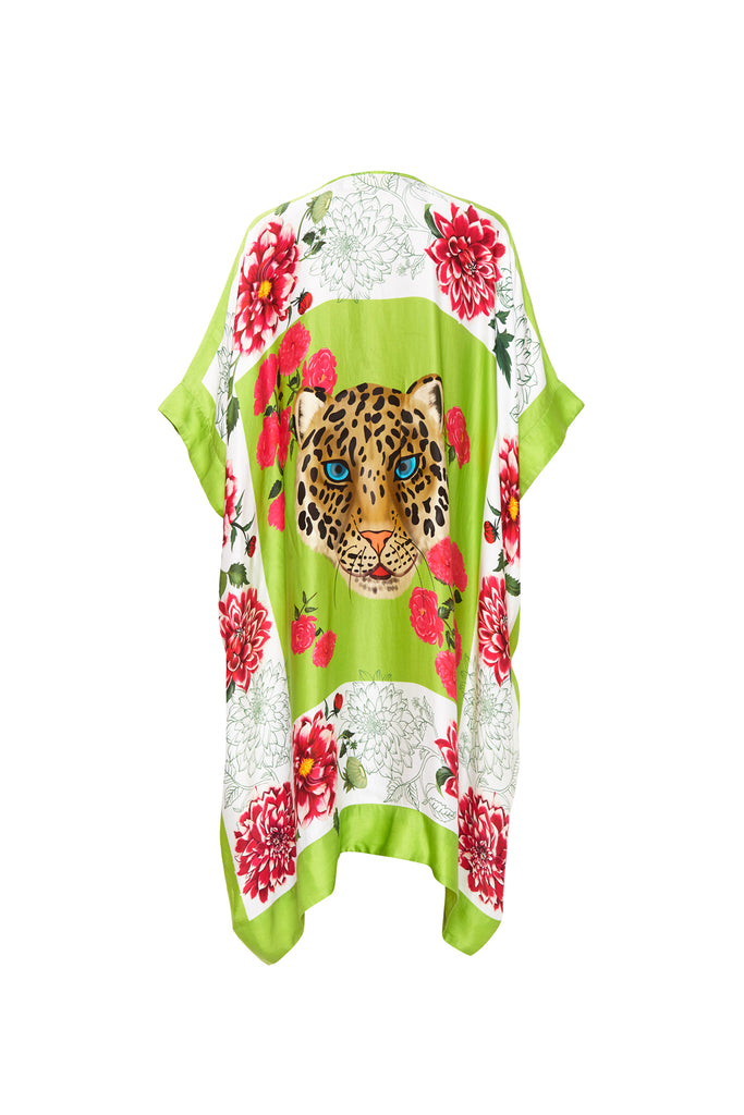 Leopard Scarf Box Dress
