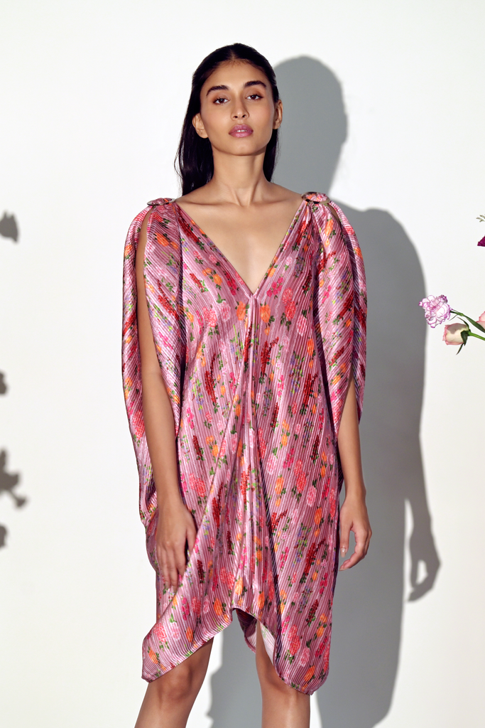 Pink Floral Dress