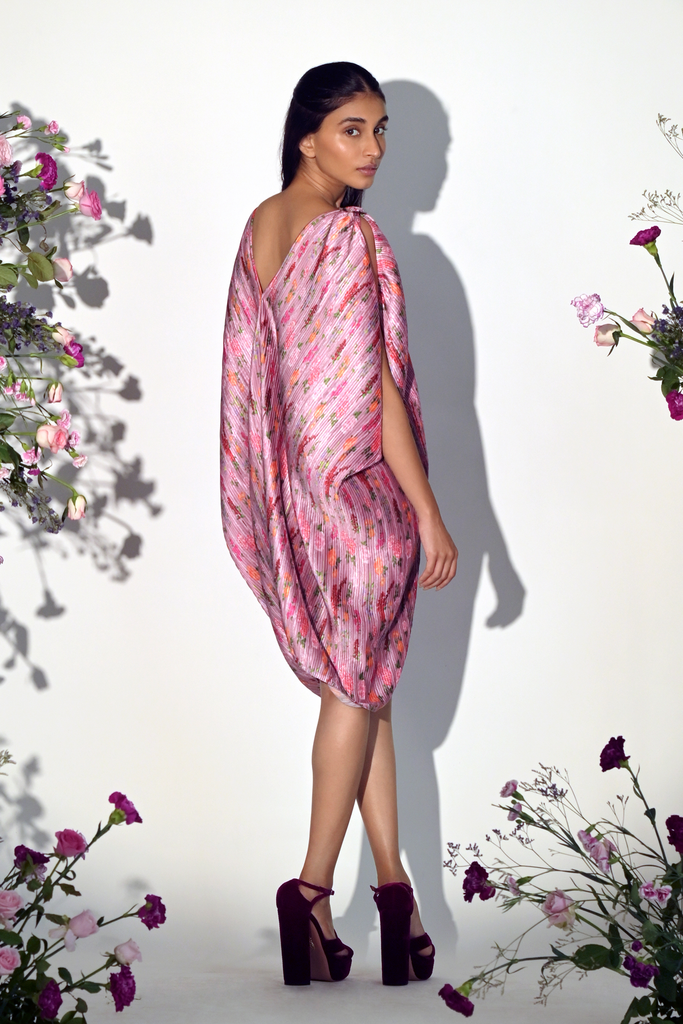 Pink Floral Dress