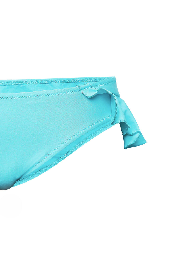 aqua blue swim bottom
