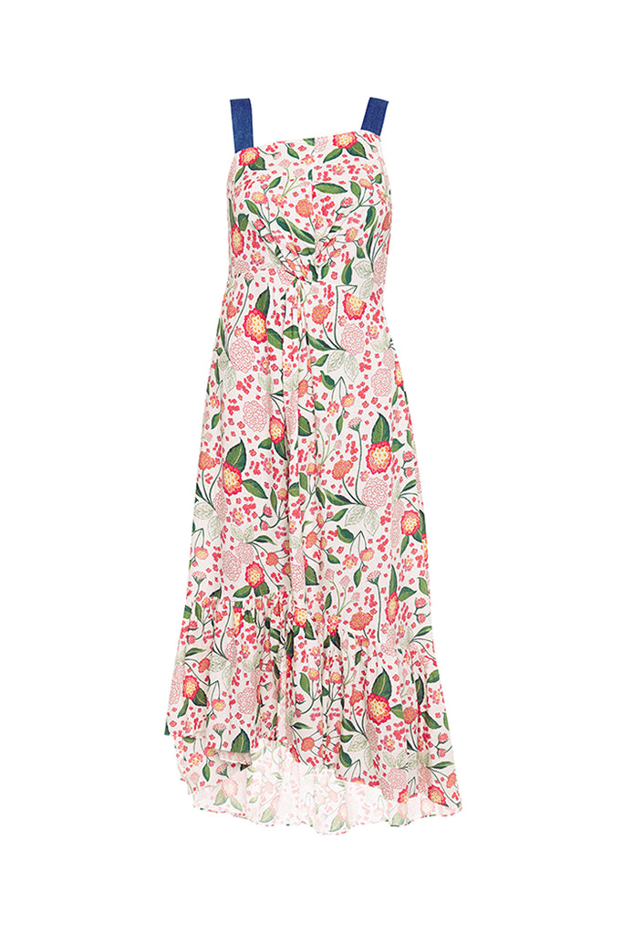 White Lantana Dress