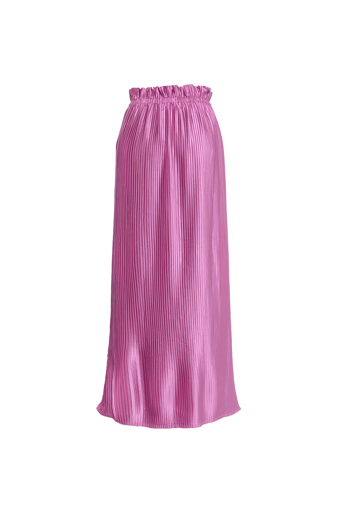Lilac Plisse Skirt