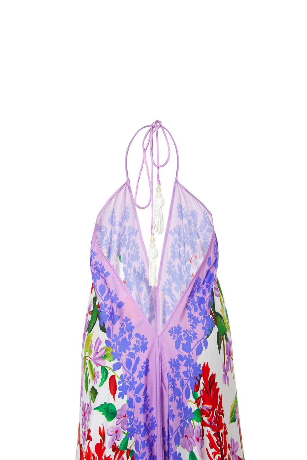 Lavender Scarf Gown