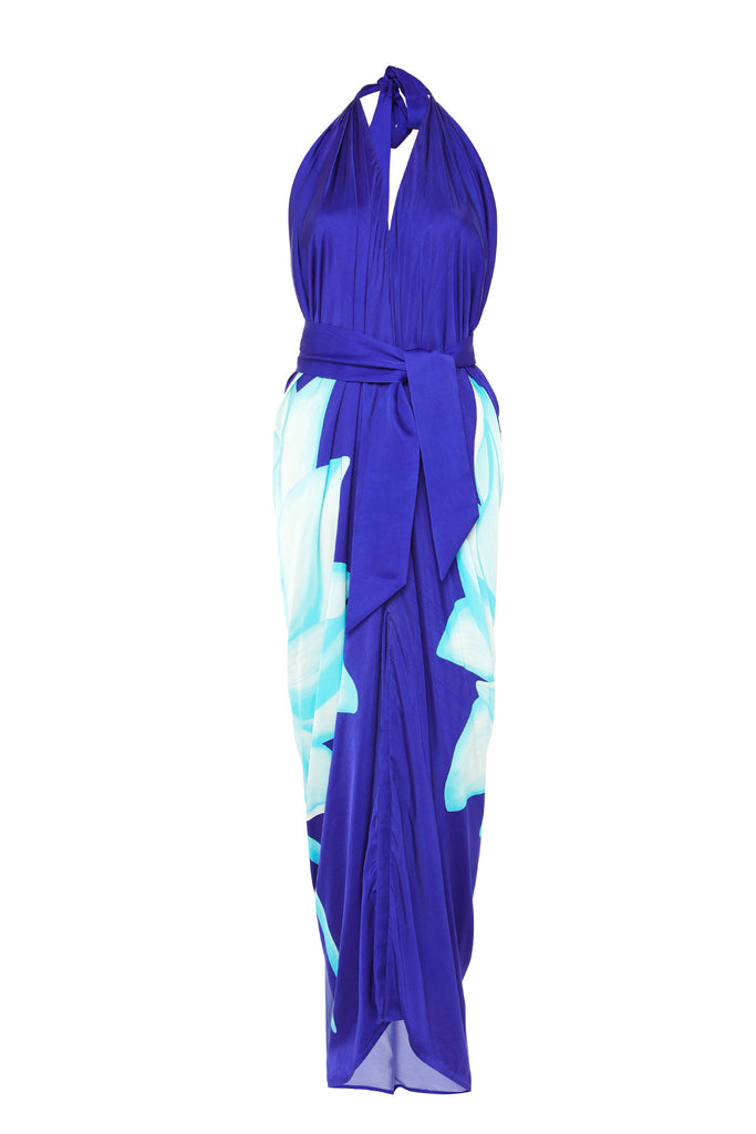 blue lotus gown