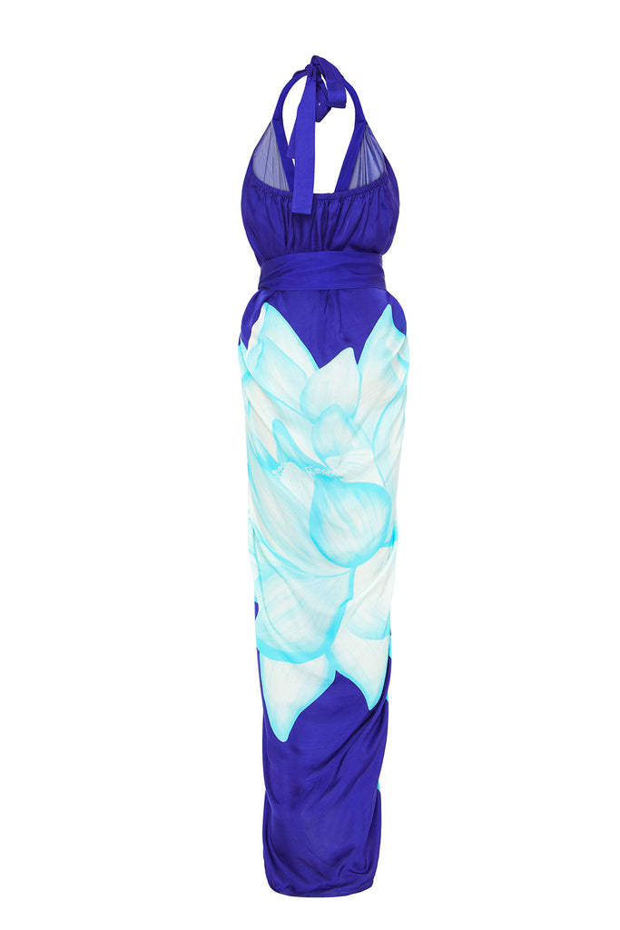 blue lotus gown