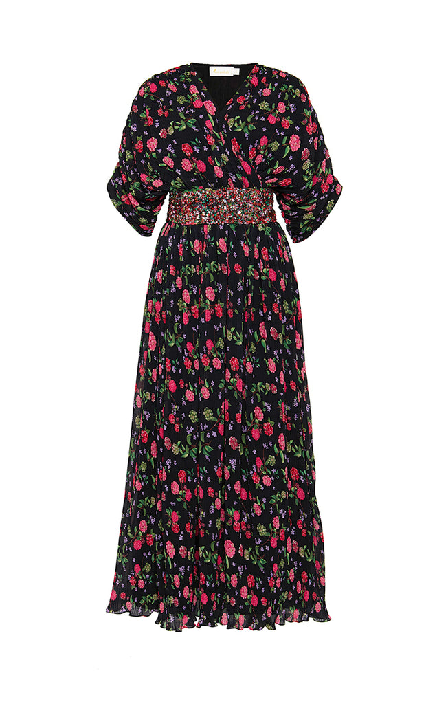 Wildberry Print Gown