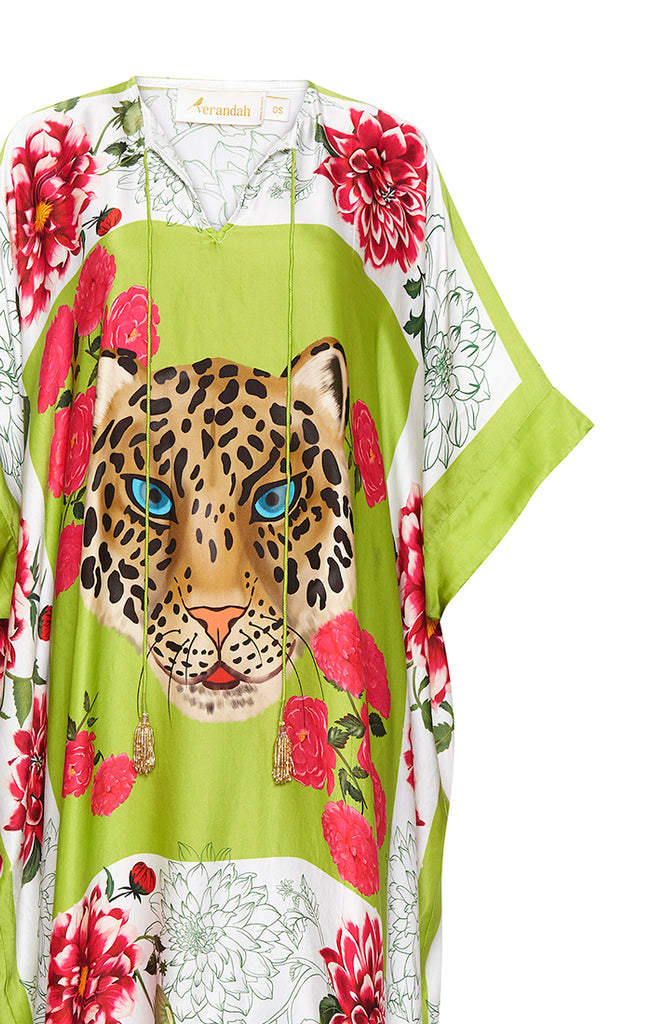 Leopard Scarf Box Dress