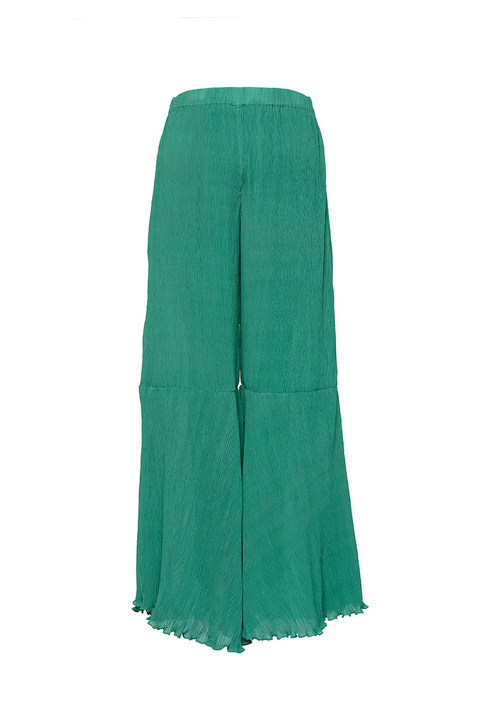 emerald green sharara pants
