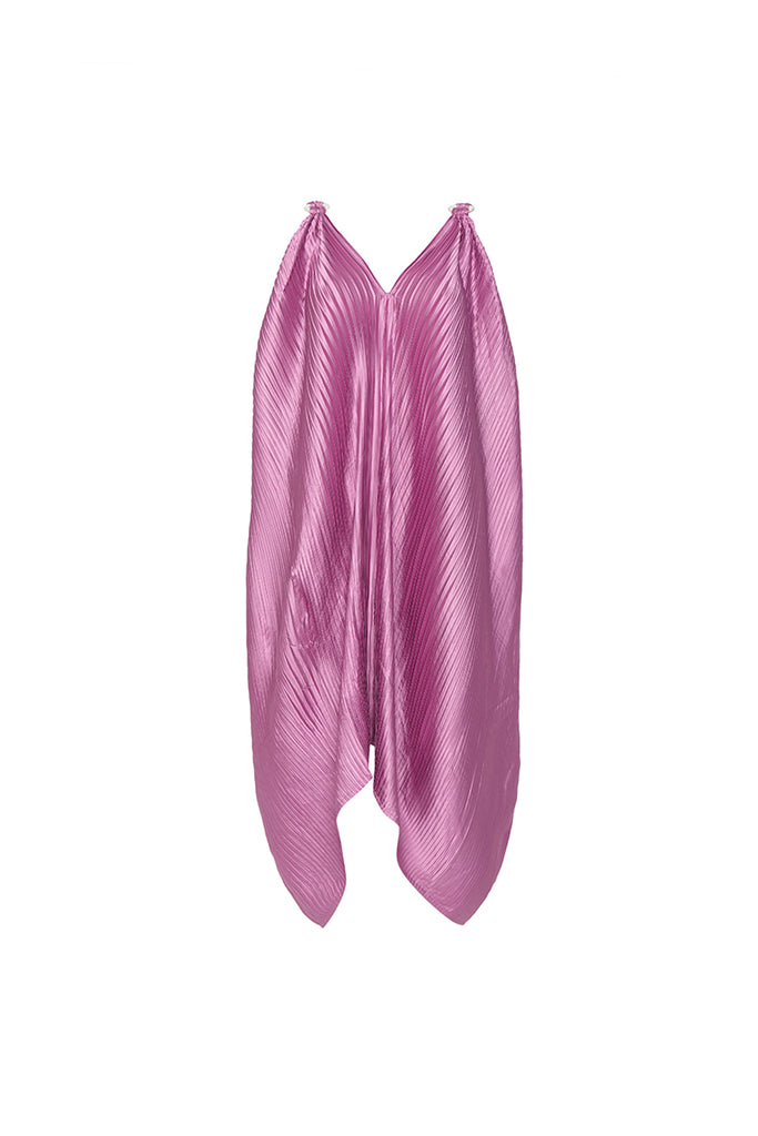 lilac kaftan dress