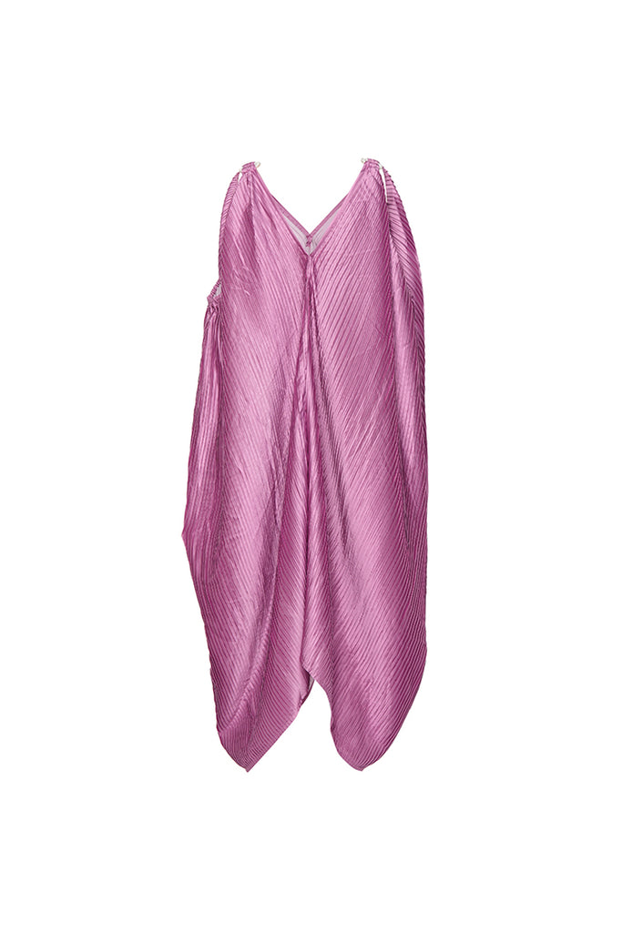 lilac kaftan dress
