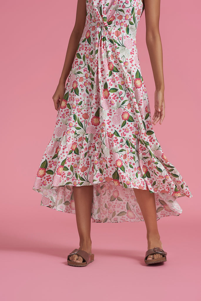 White Lantana Dress